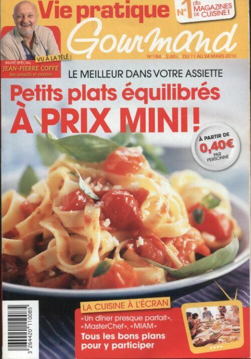 Livrenpoche : Gourmand n°184 : Petits plats équilibrés à prix mini - Collectif - Livre