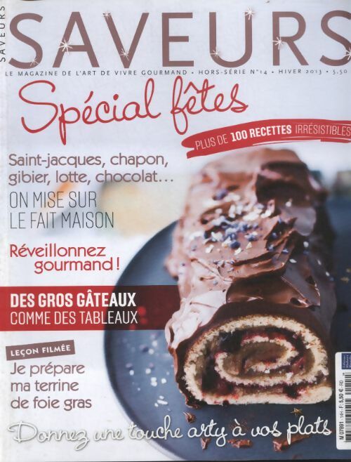 Livrenpoche : Saveurs Hors série n°14 : Spécial fêtes - Collectif - Livre