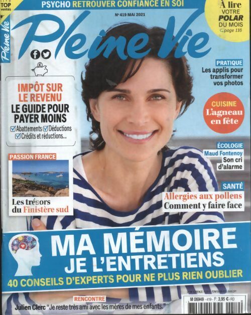 Livrenpoche : Pleine vie n°419 : Ma mémoire je l'entretiens - Collectif - Livre