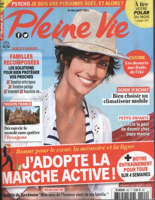 Livrenpoche : Pleine vie n°422 : J'adopte la marche active - Collectif - Livre