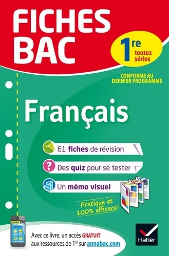 Livrenpoche : Français 1ère toutes séries - Sophie Saulnier - Livre