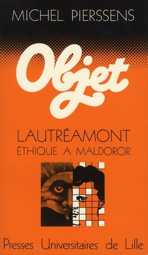 Livrenpoche : Lautréamont : Ethique à maldoror - Michel Pierssens - Livre