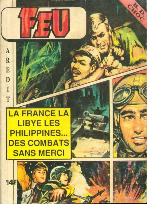 Livrenpoche : Feu - Album n°1 : du 55 au 58 - Collectif - Livre