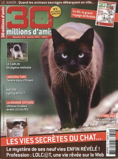 Livrenpoche : 30 millions d'amis n°314 - Collectif - Livre