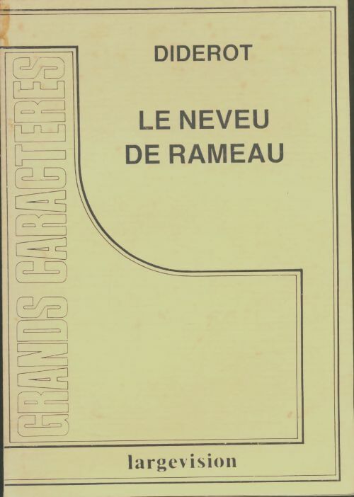 Livrenpoche : Le neveu de Rameau - Denis Diderot - Livre