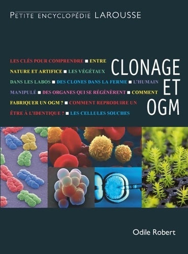 Livrenpoche : Clonage et OGM - Odile Robert - Livre