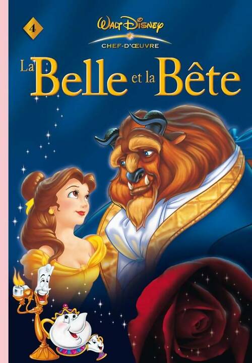Livrenpoche : Les chefs-d'oeuvre Disney Tome IV : La belle et la bête - Walt Disney - Livre