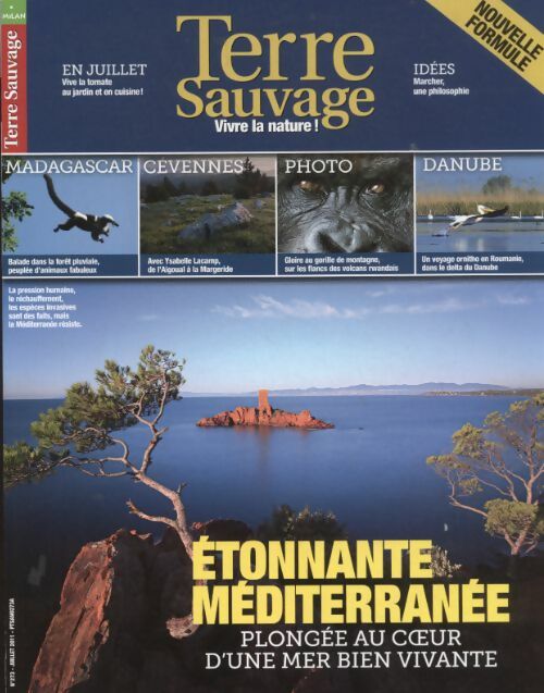 Livrenpoche : Terre sauvage n°273 : Etonnante méditerranée - Collectif - Livre