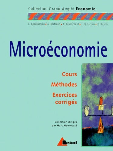 Livrenpoche : Microéconomie - André Bertrand - Livre