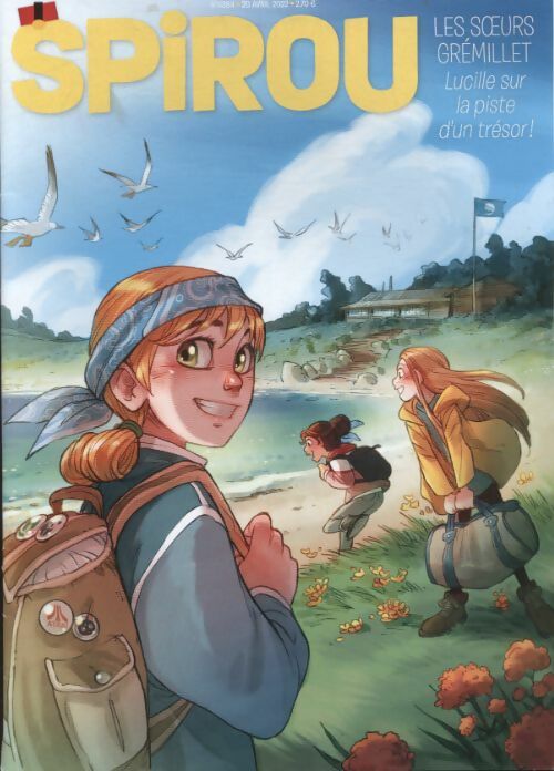 Livrenpoche : Spirou n°4384 : Les soeurs Grémillet, Lucille sur la piste d'un trésor ! - Collectif - Livre