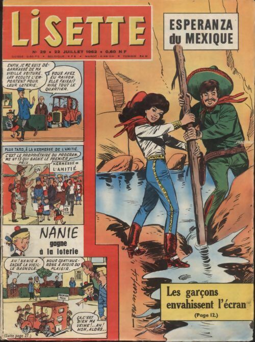 Livrenpoche : Lisette 1962 n°29 : Esperanza du Mexique - Collectif - Livre