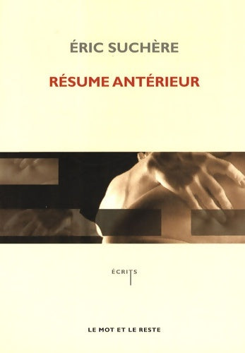 Livrenpoche : Résume antérieur - Eric Suchère - Livre