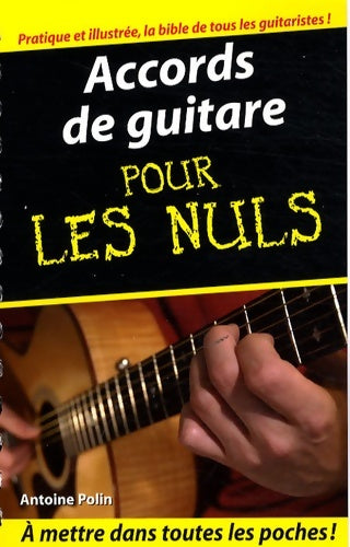 Accords de guitare poche pour les nuls - Antoine Polin - Livre