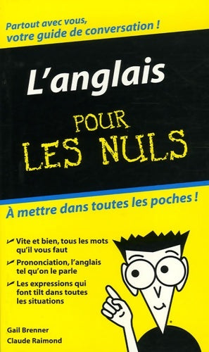 Livrenpoche : Anglais - guide de conversation pour les nuls (l') - Gail Brenner - Livre