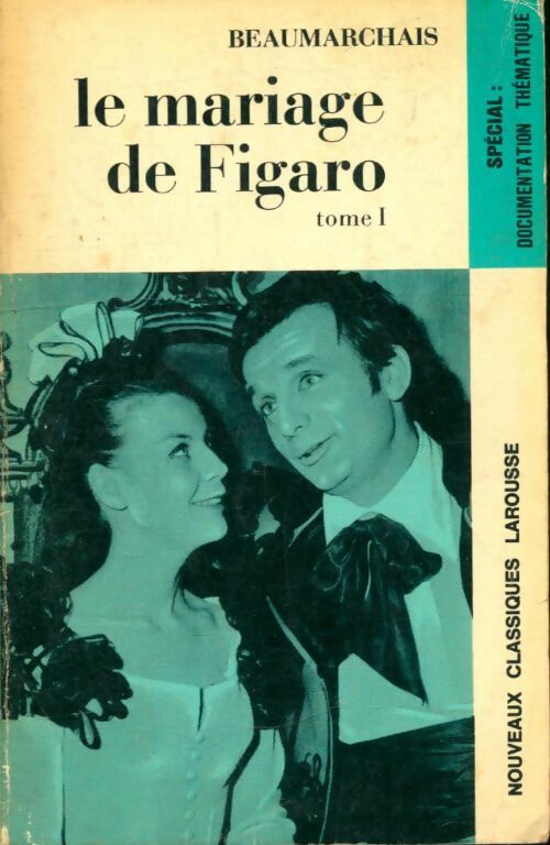 Livrenpoche : Le mariage de Figaro Tome I - Beaumarchais - Livre