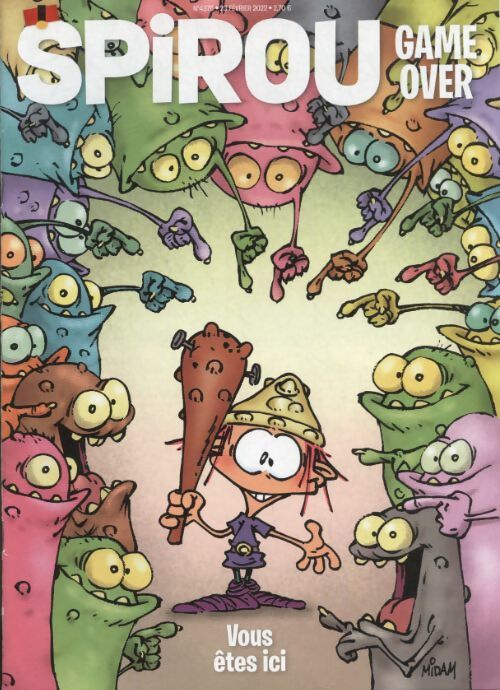 Livrenpoche : Spirou n°4376 : Game over - Collectif - Livre