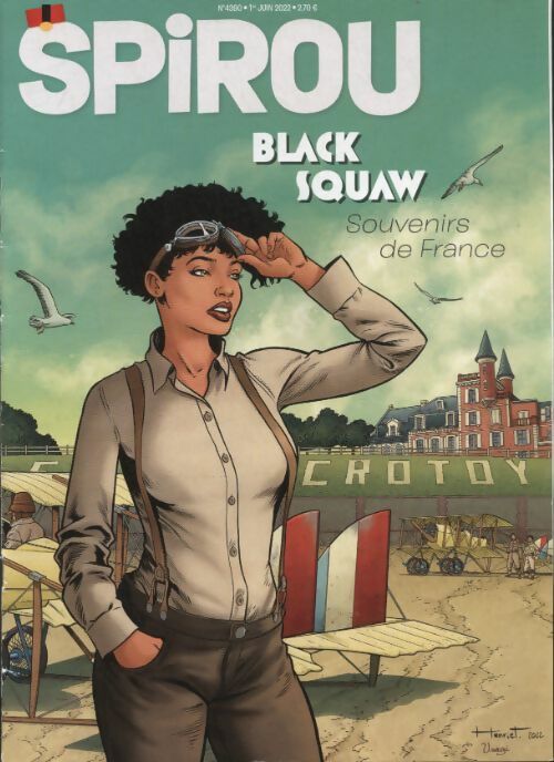 Livrenpoche : Spirou n°4390 : Black squaw, souvenirs de France - Collectif - Livre