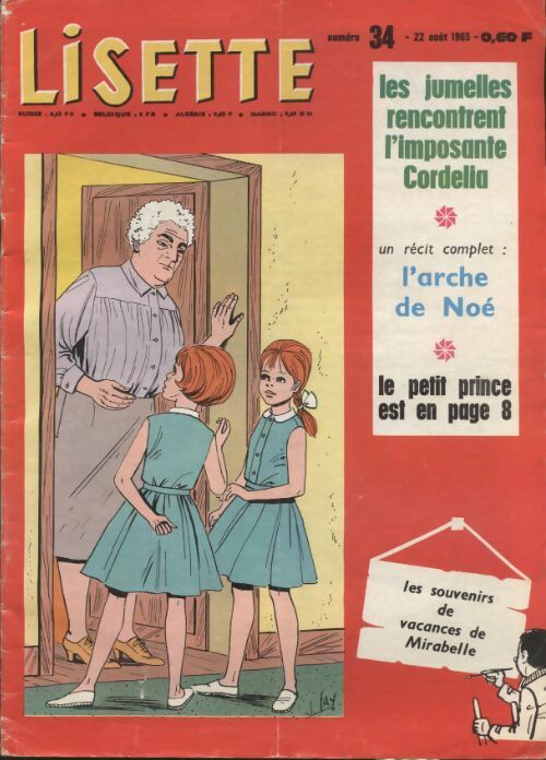 Livrenpoche : Lisette 1965 n°34 : L'arche de Noé - Collectif - Livre