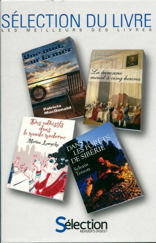 Livrenpoche : Une nuit sur la mer / La baronne meurt à cinq heures / Des adhésifs dans le monde moderne / Dans les forêts de Sibérie - Collectif - Livre