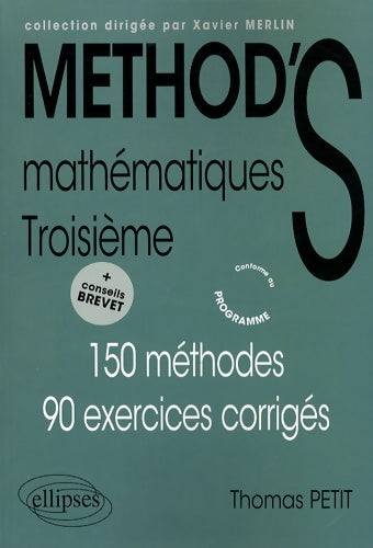 Livrenpoche : Mathématiques 3e - Xavier Merlin - Livre