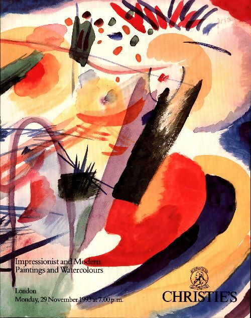 Livrenpoche : Impressionnist and modern paintings ans watercolours 29 november 1993 - Collectif - Livre