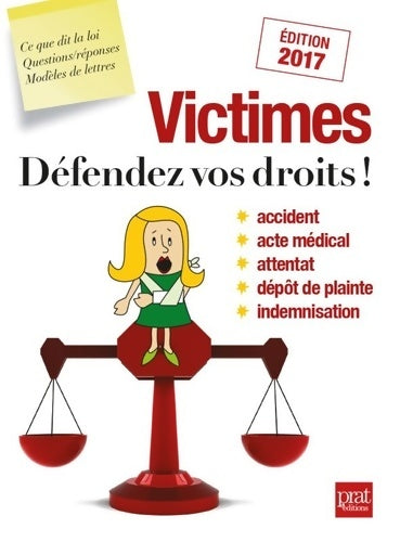 Livrenpoche : Victimes, défendez vos droits ! 2017 - Agnès Chambraud - Livre