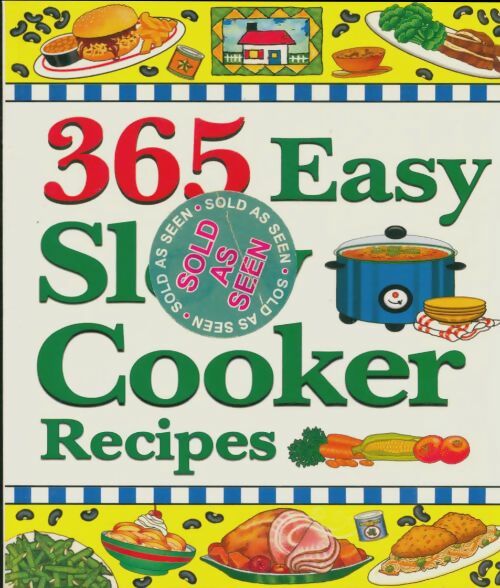 Livrenpoche : 365 easy slow cooker recipes - Collectif - Livre