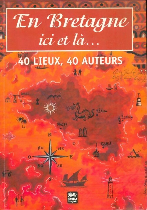 Livrenpoche : En Bretagne ici et la ... 40 lieux 40 auteurs - Collectif - Livre