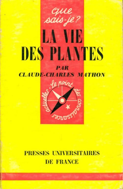 Livrenpoche : La vie des plantes - Claude-Charles Mathon - Livre