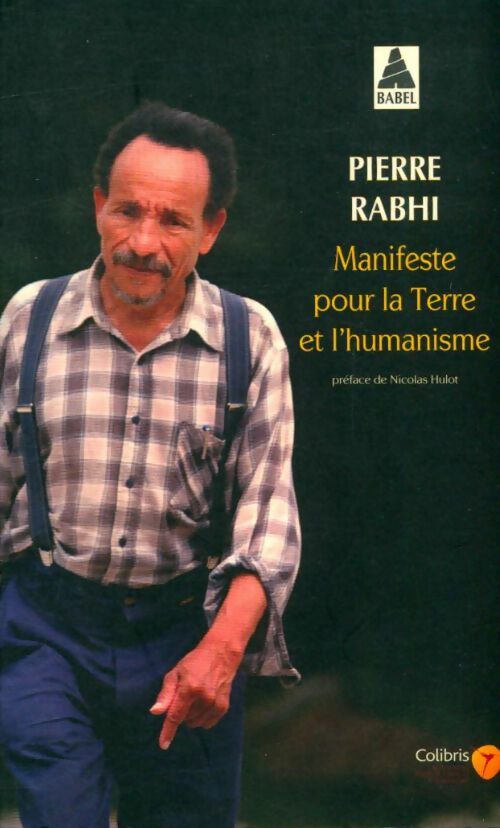 Livrenpoche : Manifeste pour la terre et l'humanisme - Pierre Rabhi - Livre