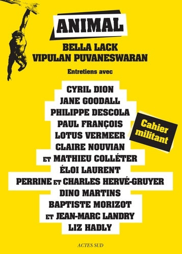 Livrenpoche : Animal : Cahier militant - Vipulan Puvaneswaran - Livre