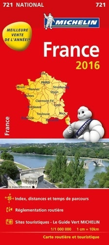 Livrenpoche : Carte nationale 721 France 2016 - Collectif - Livre
