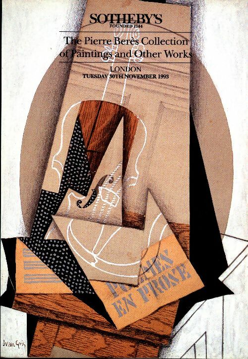 Livrenpoche : The Pierre Bérès Collection of paintings and other works - Collectif - Livre