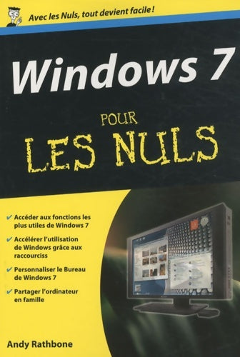 Livrenpoche : Windows 7 pour les nuls - Andy Rathbone - Livre