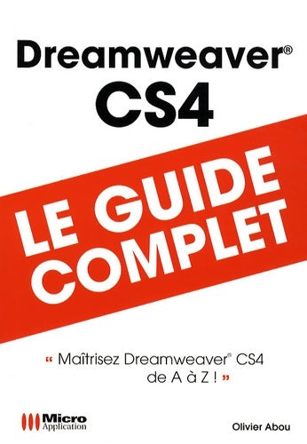 Livrenpoche : Dreamweaver cs4 - Olivier Abou - Livre