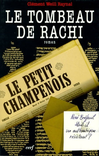 Livrenpoche : Le tombeau de rachi - Clément Weill Raynal - Livre