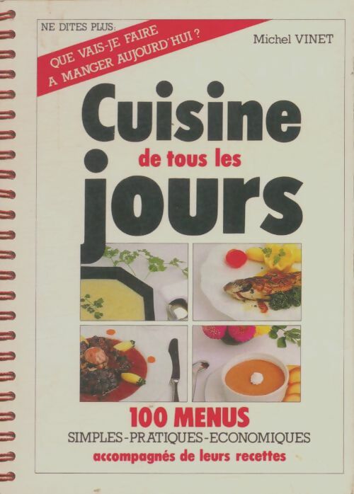 Livrenpoche : Cuisine de tous les jours - Michel Vinet - Livre