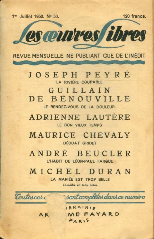 Livrenpoche : Les oeuvres libres n°50 - Collectif - Livre
