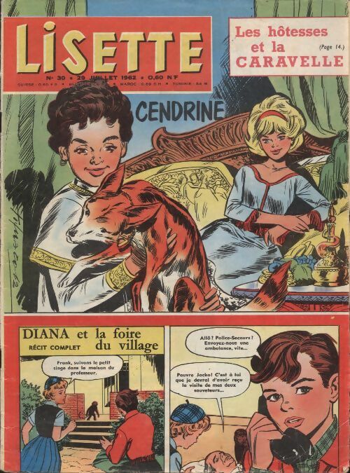 Livrenpoche : Lisette 1962 n°30 : Les hôtesses et la caravelle - Collectif - Livre