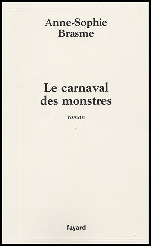 Livrenpoche : Le carnaval des monstres - Anne-Sophie Brasme - Livre