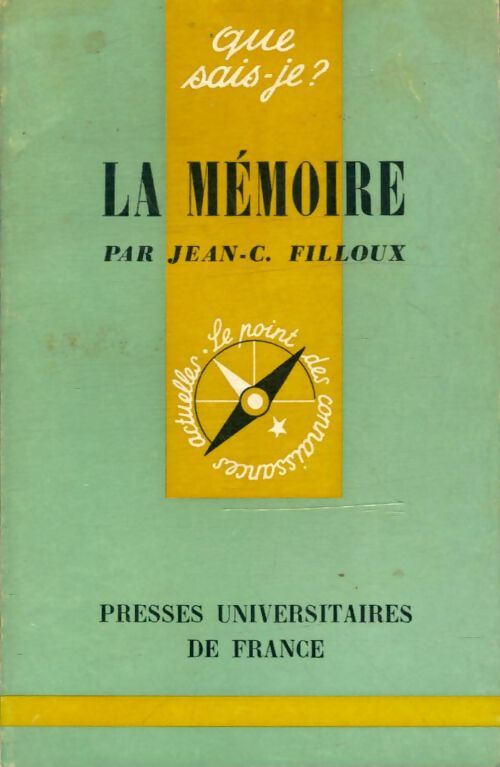 Livrenpoche : La mémoire - Jean-C. Filloux - Livre