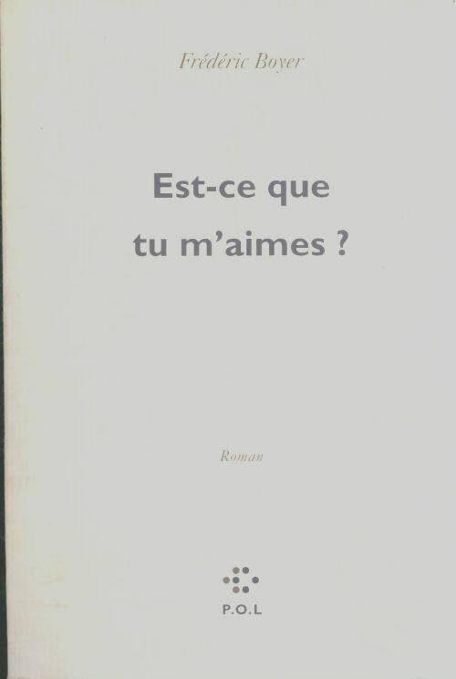 Livrenpoche : Est-ce que tu m'aimes ? - Frédéric Boyer - Livre