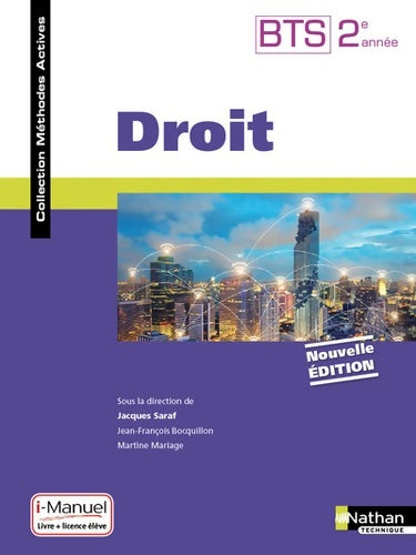 Livrenpoche : Droit - BTS 2ème année - Jean-François Bocquillon - Livre
