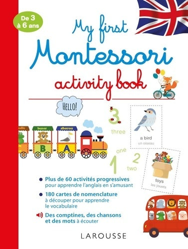 Livrenpoche : My first montessori activity book - Lydie Barusseau - Livre