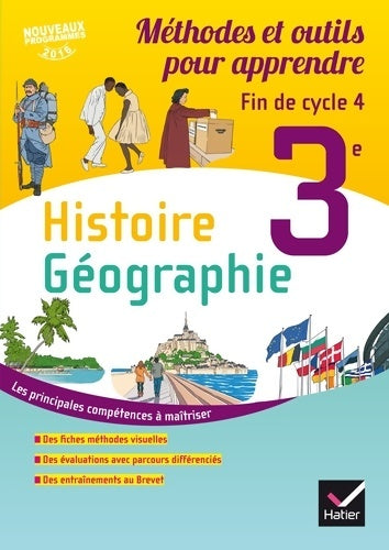 Livrenpoche : Histoire - géographie 3e - ed 2016 méthode et outils pour apprendre - cahier de l'élève - Caroline Ravinal - Livre