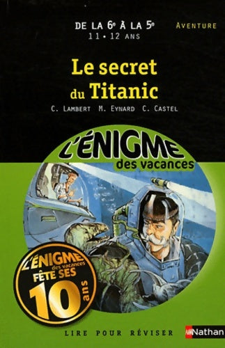 Livrenpoche : Enig vac secret du titanic 6e/ - Christophe Lambert - Livre