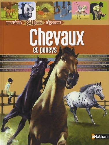 Livrenpoche : Chevaux et poneys - Alexandra Frappier - Livre