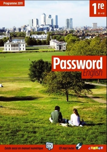 Livrenpoche : Password english 1re - livre + CD mp3 - Yannick Abgrall - Livre