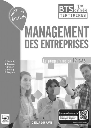 Livrenpoche : Management des entreprises 1re année BTS tertiaires (2016) - Sandrine Bassan - Livre