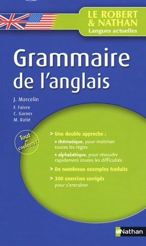 Livrenpoche : Rob & nath grammaire anglais - Jacques Marcelin - Livre